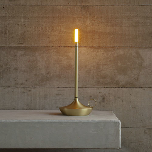 Tischlampe - WICK  - graypants  - Aluminium / modern / wiederaufladbar