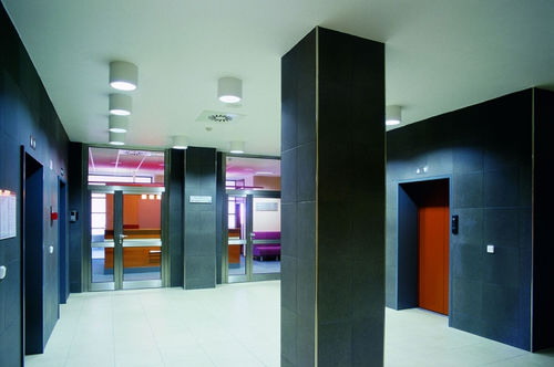 Downlight für Aufbau - TURE : 53-201L-2026E, W - Halla - fluoreszierend / rund / für den Innenraum
