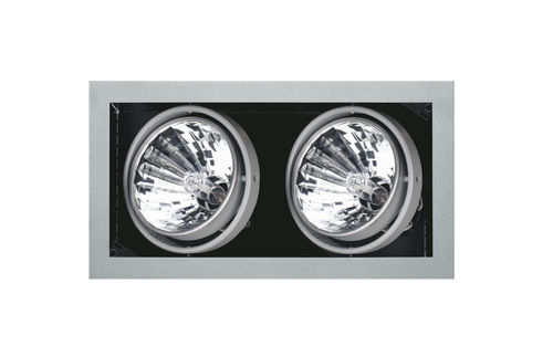 Strahler für Deckeneinbau - GATU : 21-023F-2, S - Halla - HID / Halogenmetall / Metall