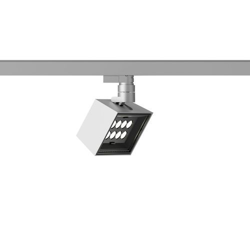LED-Schienenleuchte - LI.CO - Hoffmeister Leuchten GmbH  - quadratisch / Metall / für Büro