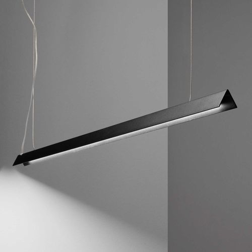 Hängelampe - V-LINE SP - Ideal Lux S.r.l.  - Aluminium / gebürstetes Messing / Silikon