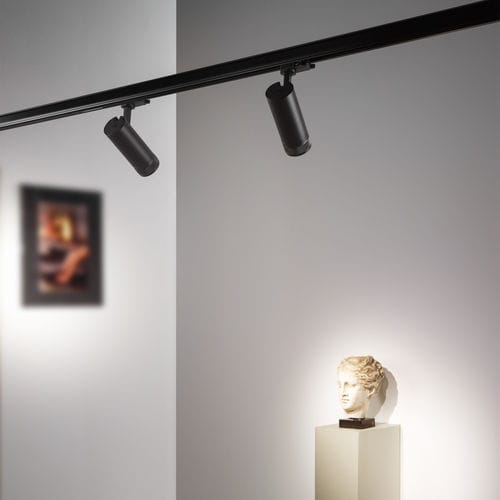 LED-Schienenleuchte - EOS - Ideal Lux S.r.l.  - rund / Aluminium / für Gewerbegebrauch