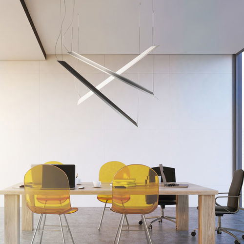 Hängelampe - SCHEGGE - Knikerboker - Aluminium / modern / mit Kabel