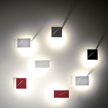 Moderne Wandleuchte - DESAGN: 160/205/230 - Knikerboker - für den Innenraum / Edelstahl / LED