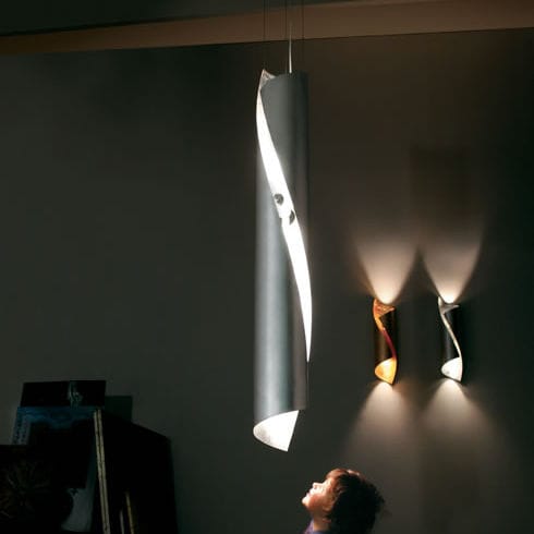 Hängelampe - HUÉ: S 135 - Knikerboker - Stahl / modern / mit Kabel