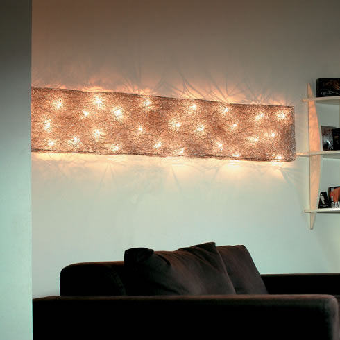 Moderne Wandleuchte - QUADRO: P 200×40 - Knikerboker - für den Innenraum / Aluminium / rechteckig