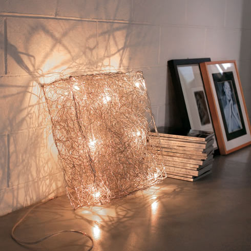 Tischlampe - QUADRO: T 45 - Knikerboker - Aluminium / modern / mit Kabel