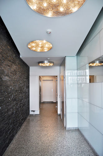 Moderne Deckenleuchte - ROTOLA: 70 - Knikerboker - rund / Aluminium / LED