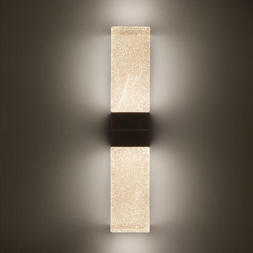 Moderne Wandleuchte - GRAND PAPILLON DUO - MASSIFCENTRAL - für den Innenraum / Glas / rechteckig