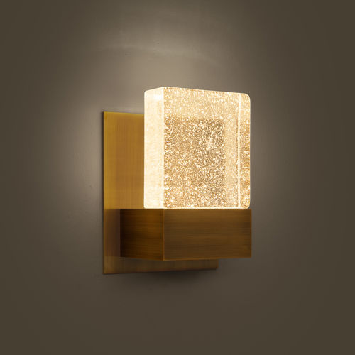 Moderne Wandleuchte - PETIT PAPILLON ÉCRAN - MASSIFCENTRAL - für Außenbereich / Glas / rechteckig