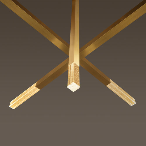Moderne Deckenleuchte - ALLUMETTE GRILLE - MASSIFCENTRAL - Glas / LED / dimmbar