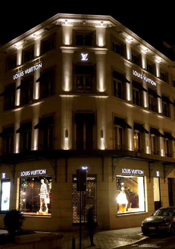 Moderne Wandleuchte - ZAZOO  - 100% LIGHT bvba  - für Außenbereich / Aluminium / LED