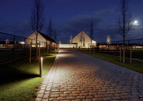 Moderner Leuchtpoller - L-SCOUT : 800 - 100% LIGHT bvba  - Stahl / LED / IP54