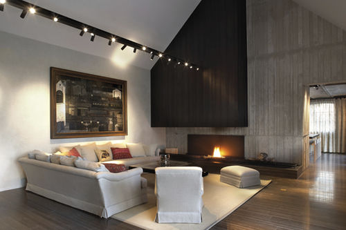 Deckenstrahler - EXPRESSION - 100% LIGHT bvba  - Halogen / rund / Metall