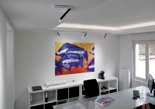 Deckenstrahler - P100 - 100% LIGHT bvba  - LED / rund / Metall