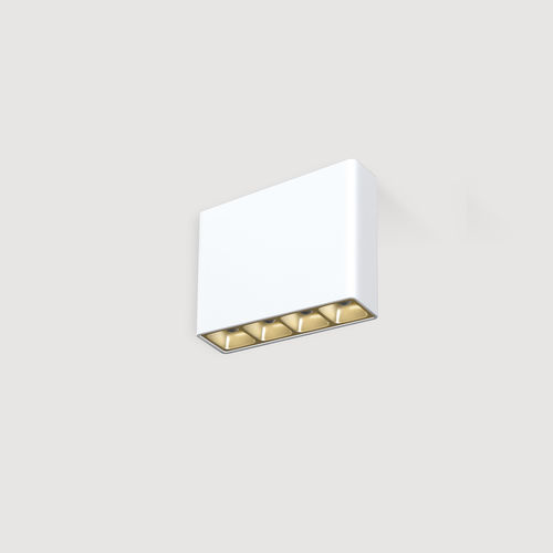 Moderne Deckenleuchte - LIQUID LINE COMPACT A5 - Lightnet GmbH  - rechteckig / Aluminium / LED