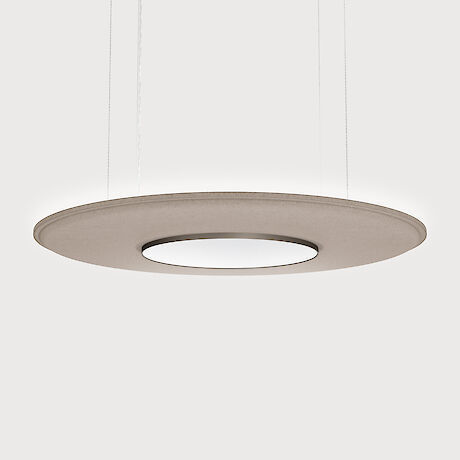 Akustik-Lampe - BASIC SUPERFLAT G7 - Lightnet GmbH  - Hänge / Verbundwerkstoff / modern