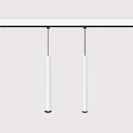 LED-Schienenleuchte - MIDPIN 40&amp;55 R4/R7 - Lightnet GmbH  - zylinderförmig / Aluminium / für Geschäfte