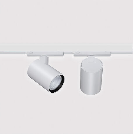 LED-Schienenleuchte - MIDPOINT 95 C3 - Lightnet GmbH  - zylinderförmig / anodisiertes Aluminium / für Büro
