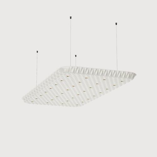 Rechteckige Deckenleuchte - SERENITY-P3 - Lightnet GmbH  - Aluminium / Trevira CS® / LED