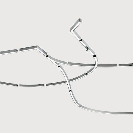 Hängendes Beleuchtungsprofil - LIQUID LINE 60 G4/P4 - Lightnet GmbH  - für Decke / LED / Aluminium