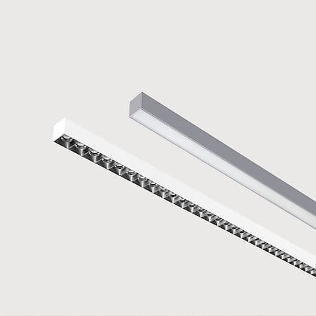 Moderne Deckenleuchte - MATRIC 55 A2 - Lightnet GmbH  - linear / extrudiertes Aluminium / Aluminium