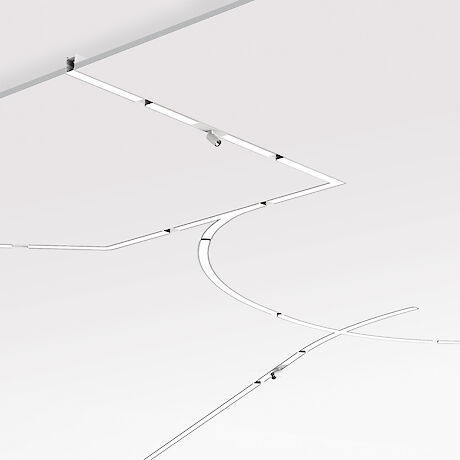 Moderne Deckenleuchte - LIQUID LINE 60 F4 - Lightnet GmbH  - linear / Aluminium / LED
