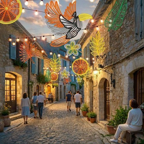 3D-Lichtdekor - TOUCAN - BLACHERE ILLUMINATION - für professionellen Einsatz