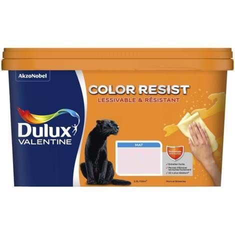 Dekorfarbe - COLOR RESIST - Dulux - Innenbereich / für Wand / für Holzvertäfelungen