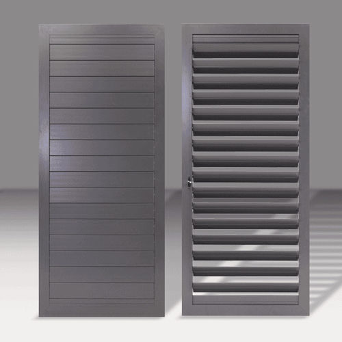 Schiebe-Fensterladen - LALLEMANT FERMETURES 14 : SUNRISE  - Lallemant - Lamellen / Aluminium / für Fassade