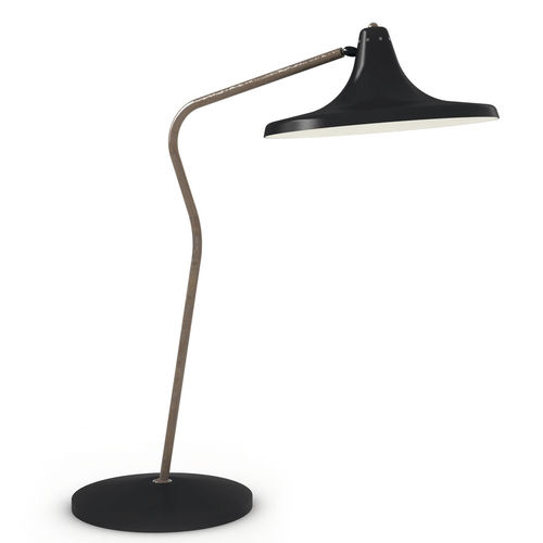 Tischlampe - NETTUNO : 1403 - LUMIS SRL - Messing / Stoff / modern