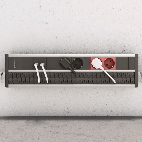 USB-Steckdose - DUPLO KIT - IB-connect - Mehrfach / wandmontiert / Schreibtisch