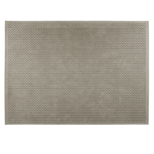 Moderner Teppich - Trigo - MAXALTO - Karomuster / Nylon / rund
