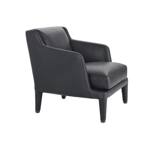Moderner Sessel - NIDUS - MAXALTO - Stoff / Leder / Stahl