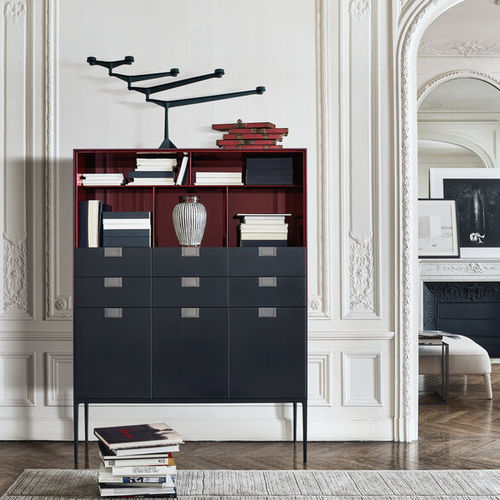 Hohes Sideboard - ALCOR - MAXALTO - modern / MDF / Aluminium