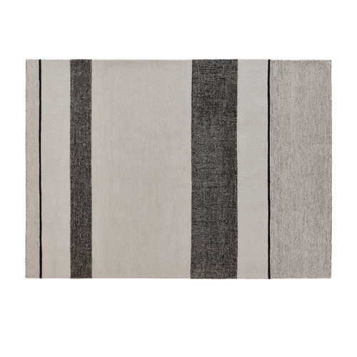 Moderner Teppich - Crio - MAXALTO - Streifenmuster / aus Bambusfaser / Wolle