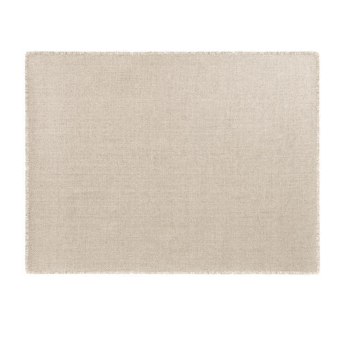 Moderner Teppich - RISO - MAXALTO - einfarbig / Polyester / Wolle