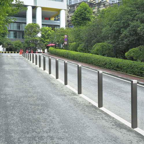 Sicherheits-Sperrpfosten - PILONA VALENCIA - CERVIC ENVIRONMENT - Zutritts / stationär / galvanisiertem Stahl