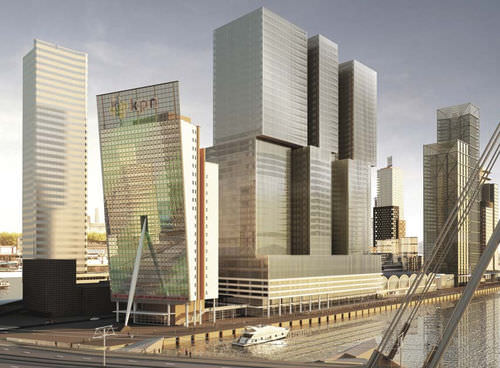 Gitter-Fassadenverkleidung - DE ROTTERDAM - Stahlbau Pichler - Metall / reflektierend