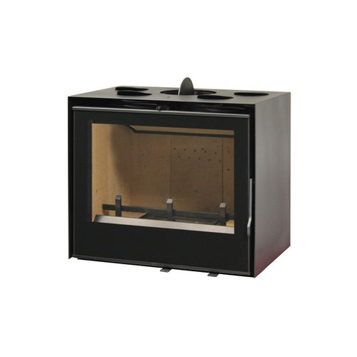 Holz-Kamineinsatz - 700 - Axis - Stahl / mit Zwangskonvektion / mit natürlicher Konvektion