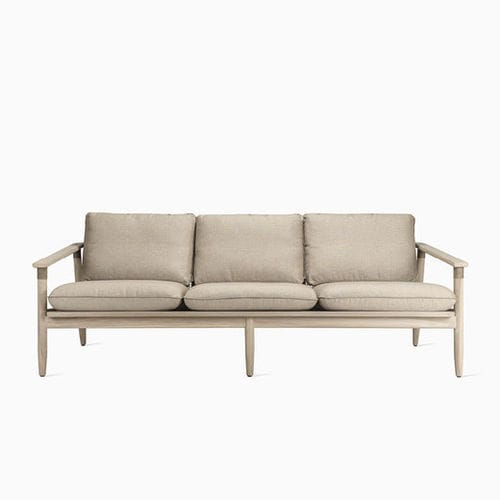 Modernes Sofa - DAVID  - VINCENT SHEPPARD - für Terrasse / Stoff / mit Armlehnen