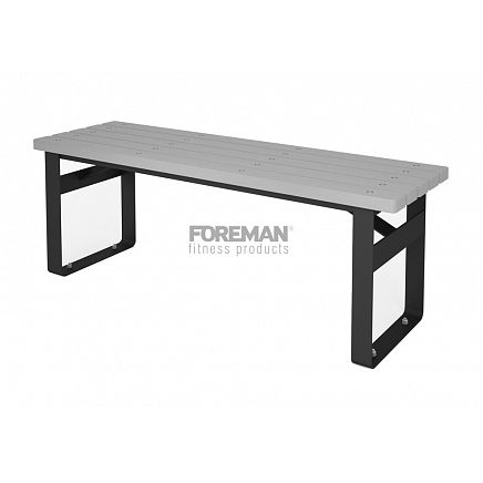 Moderne Bank - FY-1298 - Foreman Fitness Europe GmbH - Holz / Stahl / HPL