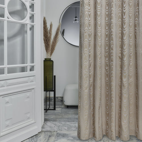 Vorhangstoff - MOIRÉ CS  - KOBE INTERIOR FABRICS - Motiv / Trevira CS® / waschbar