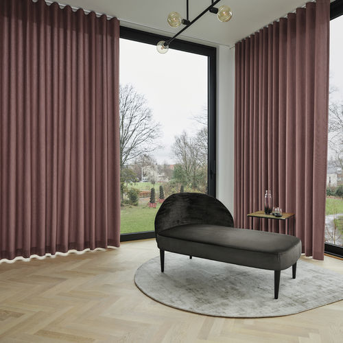 Vorhangstoff - OMEGA CS  - KOBE INTERIOR FABRICS - einfarbig / Polyester / Trevira CS®