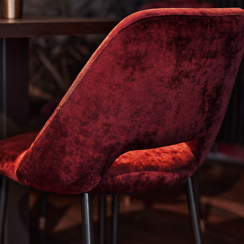 Möbelstoff - PLATINUM FR  - KOBE INTERIOR FABRICS - Motiv / Polyester / Samt