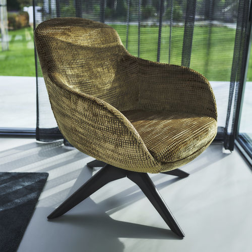 Möbelstoff - TRIANA FR  - KOBE INTERIOR FABRICS - geometrisches Muster / Polyester / Samt