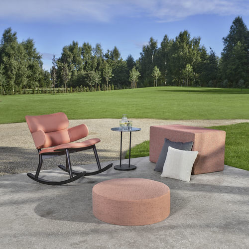 Möbelstoff - DITA - KOBE INTERIOR FABRICS - einfarbig / Polyester / waschbar