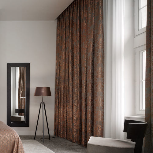 Möbelstoff - HARMONY FR  - KOBE INTERIOR FABRICS - für Vorhänge / Damast-Motiv / FR-Polyester