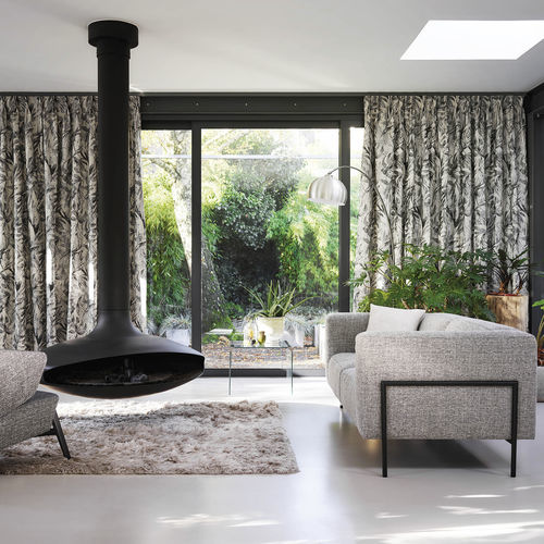 Vorhangstoff - REFLECT       - KOBE INTERIOR FABRICS - Naturmotiv / Polyester / Viskose