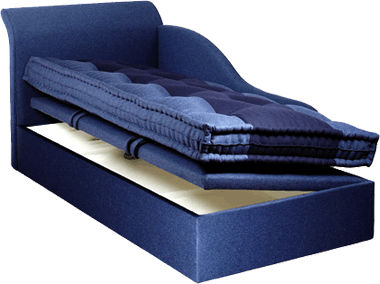 Moderne Récamiere - EXTRAS - le lit national - Stoff